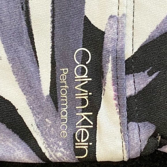 Calvin Klein Performance womens workout leggings pants wicking Large ruched hem - Picture 6 of 6